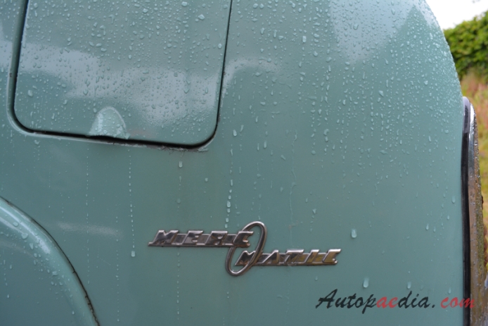 Mercury Eight 3. generacja 1949-1951 (1951 sedan 4d), emblemat bok 