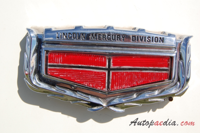 Mercury Marquis 3rd generation 1979-1982 (1979-1981 Grand Marquis sedan 4d), rear emblem  