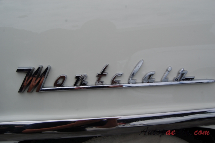 Mercury Montclair 1st generation 1955-1960 (1955 convertible 2d), side emblem 