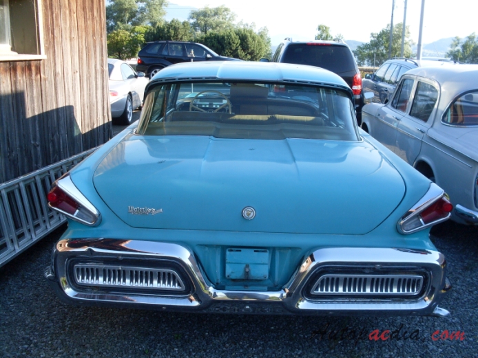 Mercury Monterey 2nd generation 1957-1960 (1957 sedan 4d), rear view
