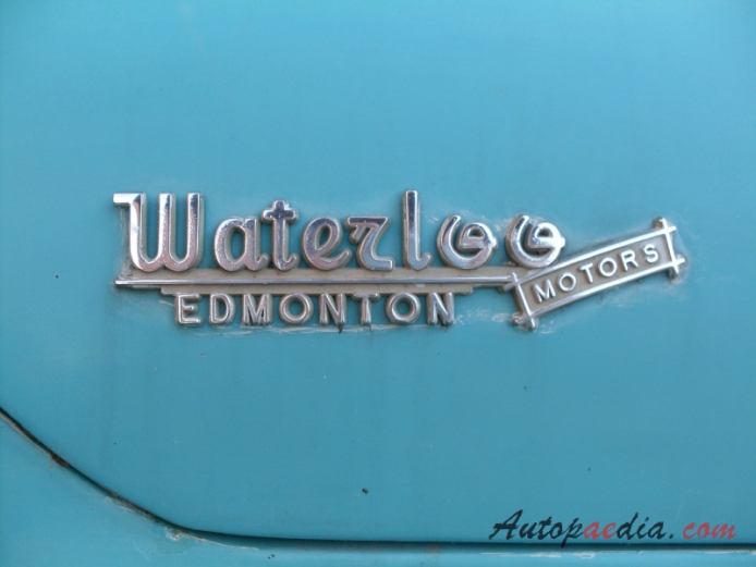 Mercury Monterey 2. generacja 1957-1960 (1957 sedan 4d), emblemat tył 