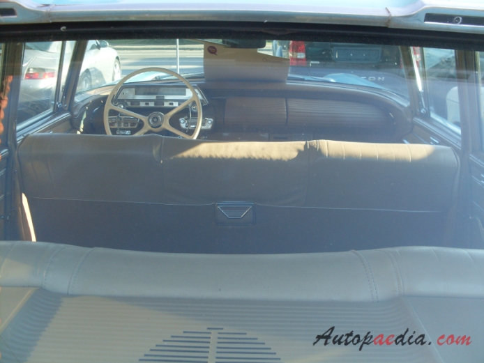 Mercury Monterey 2. generacja 1957-1960 (1957 sedan 4d), wnętrze