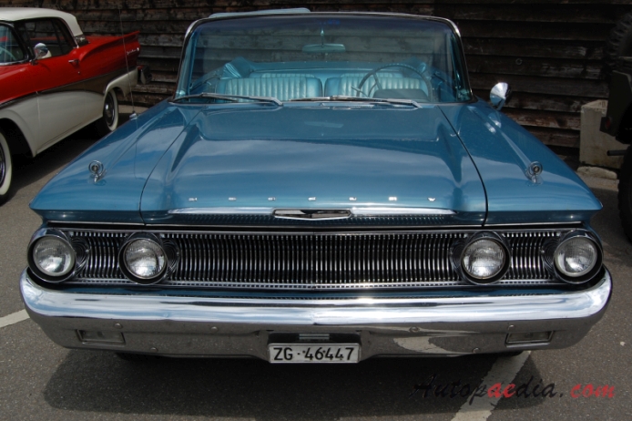 Mercury Monterey 2nd generation 1957-1960 (1960 convertible 2d), front view