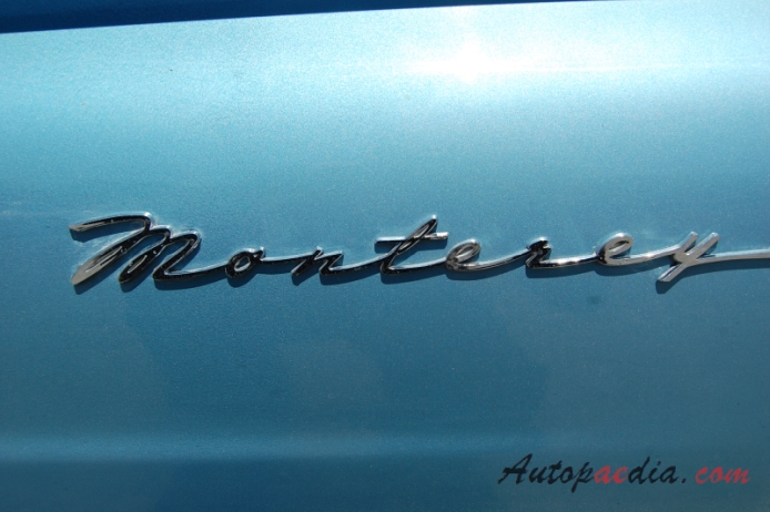 Mercury Monterey 2nd generation 1957-1960 (1960 convertible 2d), side emblem 