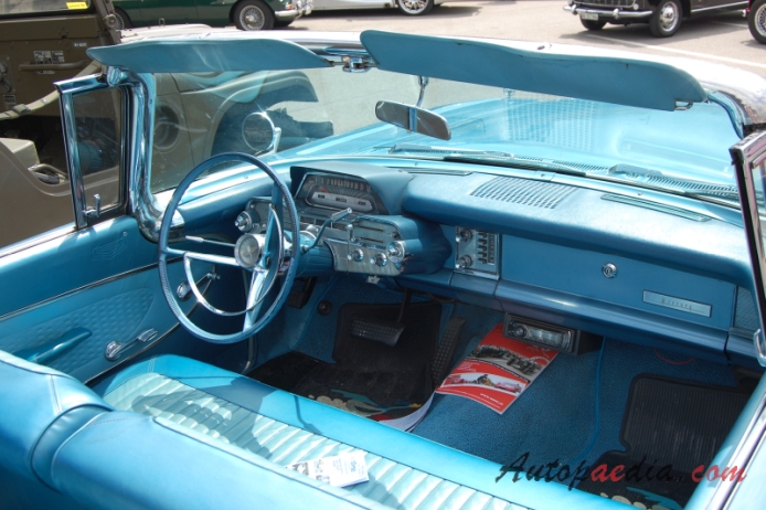 Mercury Monterey 2. generacja 1957-1960 (1960 convertible 2d), wnętrze