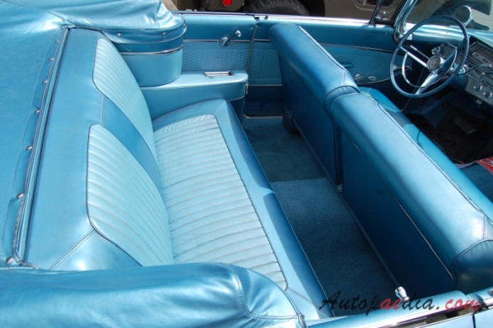 Mercury Monterey 2nd generation 1957-1960 (1960 convertible 2d), interior