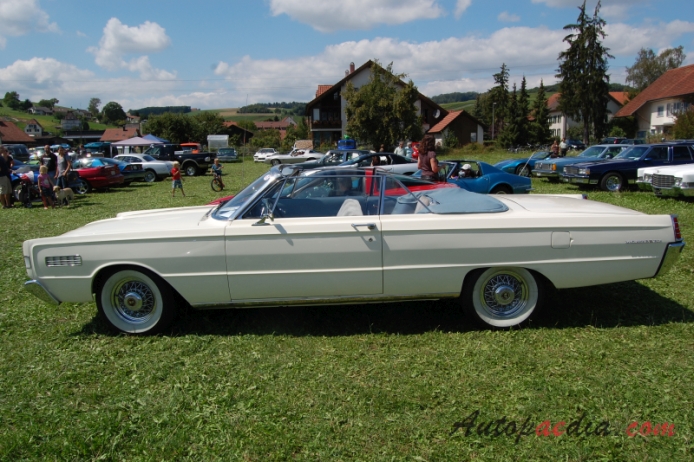 Mercury Monterey 4. generacja 1965-1968 (1966 convertible 2d), lewy bok