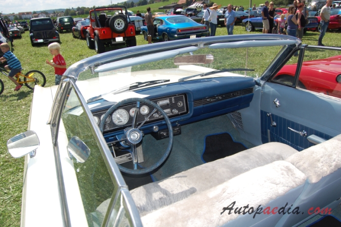 Mercury Monterey 4th generation 1965-1968 (1966 convertible 2d), interior