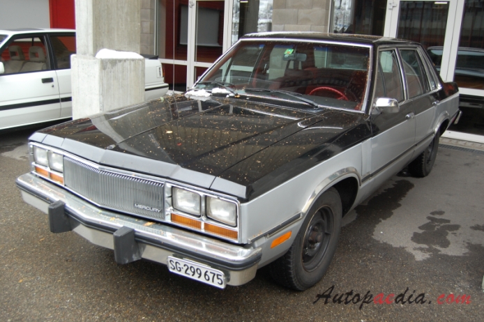 Mercury Zephyr 1978-1983 (sedan 4d), left front view