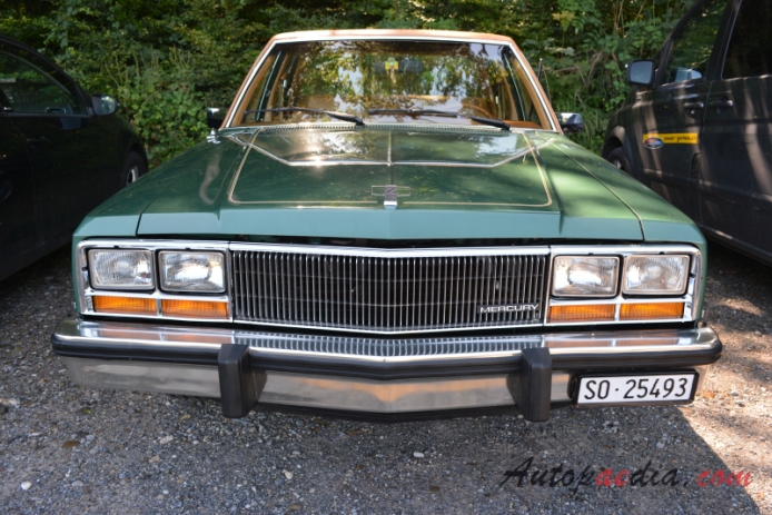 Mercury Zephyr 1978-1983 (sedan 4d), front view
