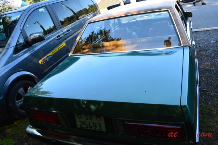 Mercury Zephyr 1978-1983 (sedan 4d), rear view