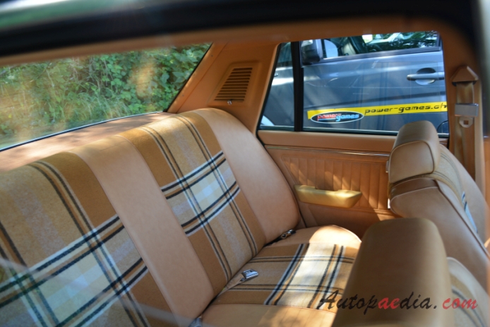 Mercury Zephyr 1978-1983 (sedan 4d), wnętrze