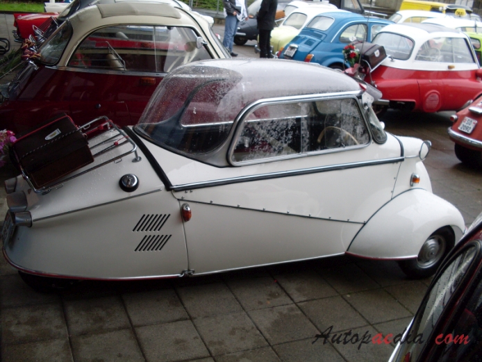 Messerschmitt Kabinenroller KR200 1955-1964 (1959 Coupé), prawy bok