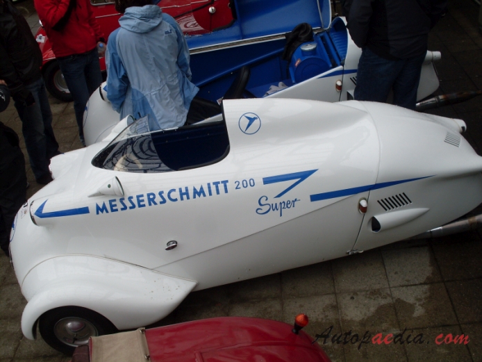 Messerschmitt Kabinenroller KR200 1955-1964 (1960 Super), lewy bok