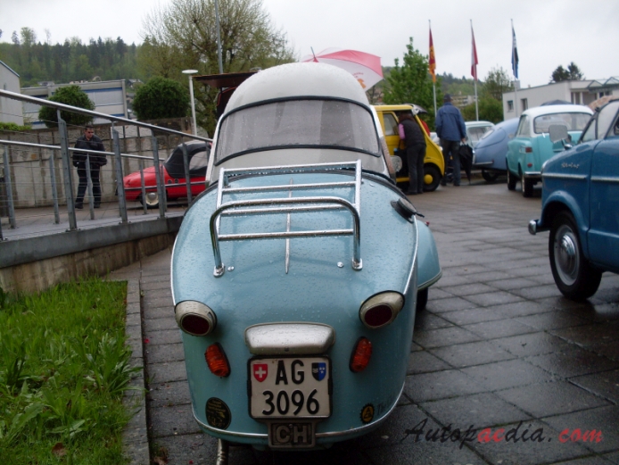 Messerschmitt Kabinenroller KR200 1955-1964 (1960 Coupé), tył