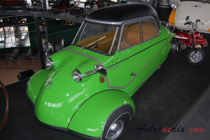 Messerschmitt Kabinenroller KR200 1955-1964 (Coupé), lewy przód
