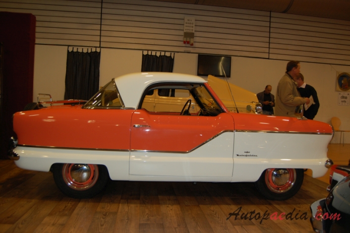 Metropolitan Series III 1955-1958 (1958 Nash Metropolitan hardtop Coupé 2d), prawy bok