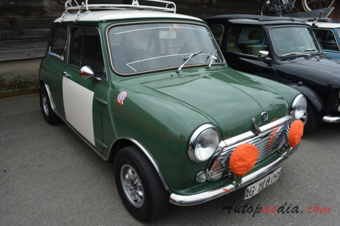 Mini Mark II 1967-1969 (Morris Cooper Speedwell), right front view