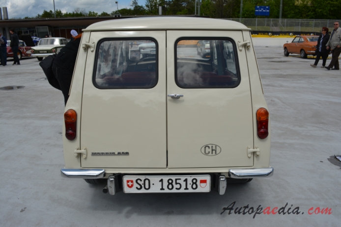Mini Mark I 1959-1967 (1961-1967 Morris 850 Traveller estate 3d), tył