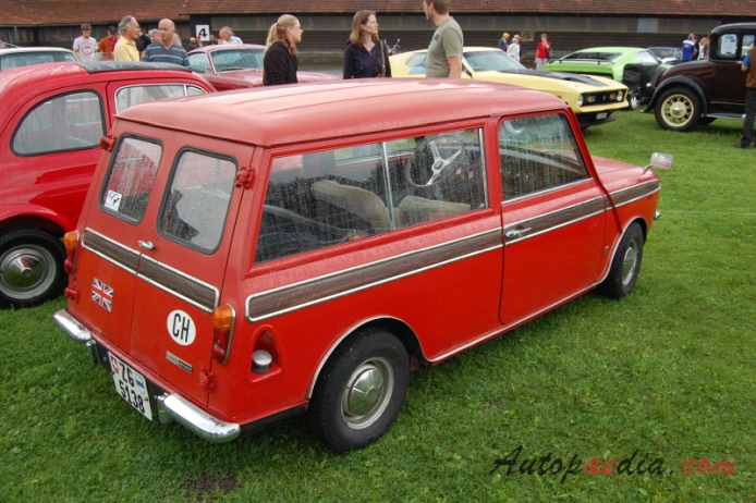 Mini Clubman 1969-1980 (Estate 3d), right rear view