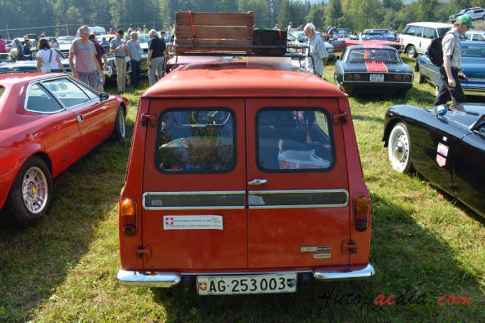 Mini Clubman 1969-1980 (Mini Morris Estate 3d), rear view