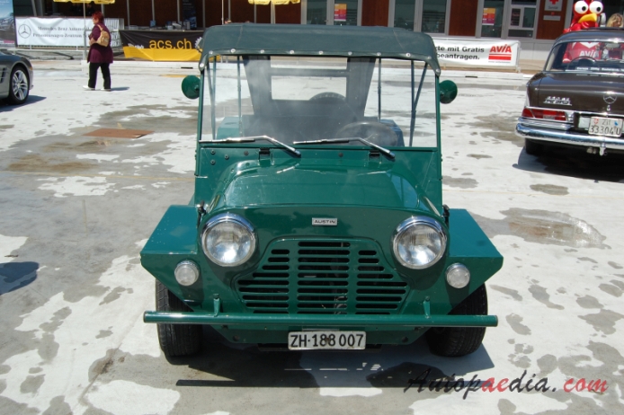 Mini Moke 1964-1993 (Austin), przód