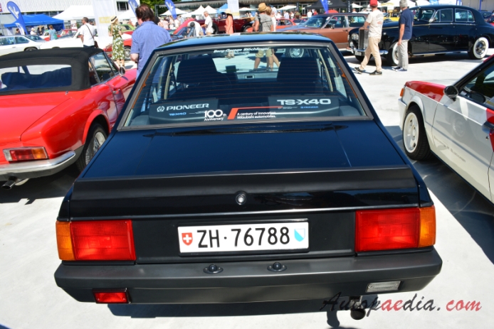 Mitsubishi Lancer 2nd generation A70 1979-1983 (1980-1983 2000 Turbo sedan 4d), rear view