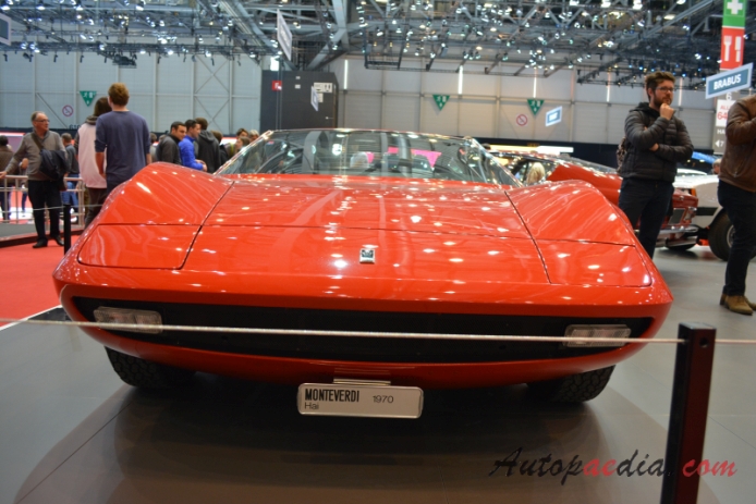 Monteverdi Hai 450 1970-1973 (1970 Hai 450 SS Coupé 2d), front view