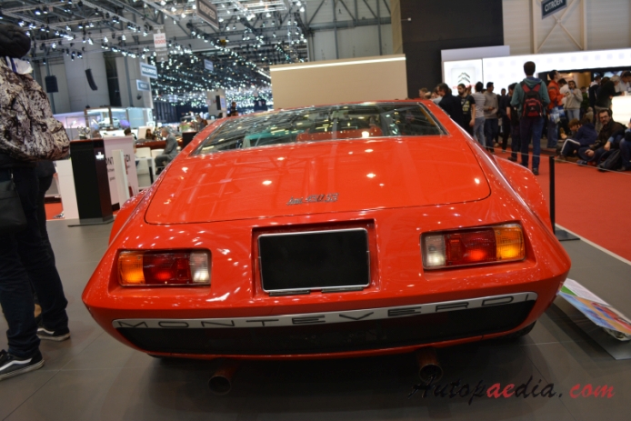 Monteverdi Hai 450 1970-1973 (1970 Hai 450 SS Coupé 2d), rear view