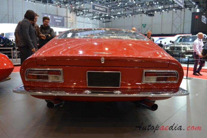 Monteverdi High Speed 375 1967-1976 (1967-1969 375 S Frua Coupé 2d), tył