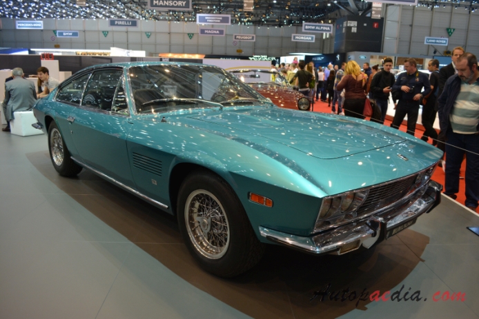 Monteverdi High Speed 375 1967-1976 (1969-1975 375 L Fissore 2+2 Coupé 2d), right front view