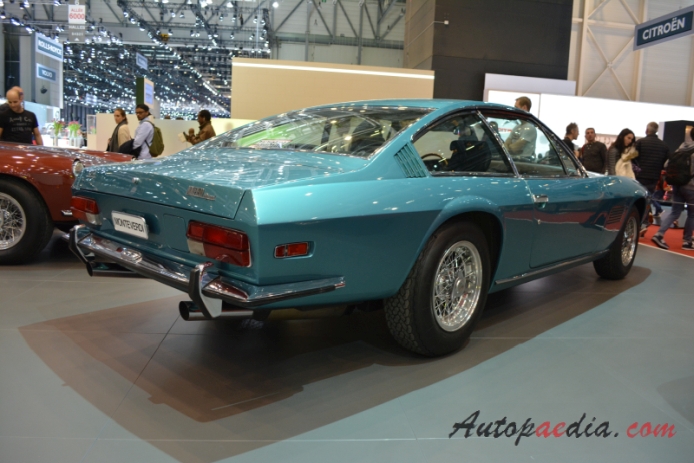 Monteverdi High Speed 375 1967-1976 (1969-1975 375 L Fissore 2+2 Coupé 2d), prawy tył