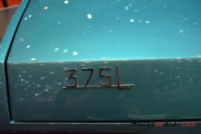 Monteverdi High Speed 375 1967-1976 (1969-1975 375 L Fissore 2+2 Coupé 2d), rear emblem  