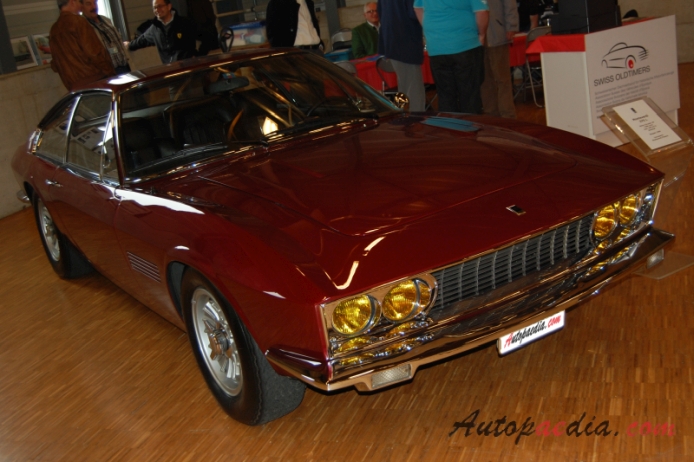 Monteverdi High Speed 375 1967-1976 (1969 375 L 2+2 Coupé 2d), prawy przód