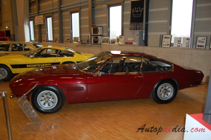 Monteverdi High Speed 375 1967-1976 (1969 375 L 2+2 Coupé 2d), left side view