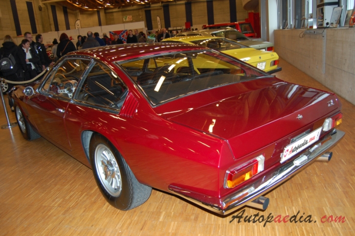 Monteverdi High Speed 375 1967-1976 (1969 375 L 2+2 Coupé 2d), lewy tył