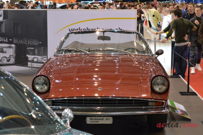 Monteverdi High Speed 375 1967-1976 (1971 375 C cabriolet 2d), front view