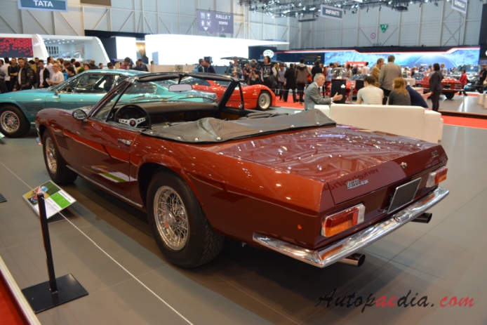 Monteverdi High Speed 375 1967-1976 (1971 375 C cabriolet 2d),  left rear view
