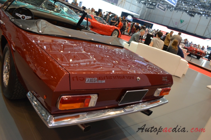 Monteverdi High Speed 375 1967-1976 (1971 375 C cabriolet 2d), rear view