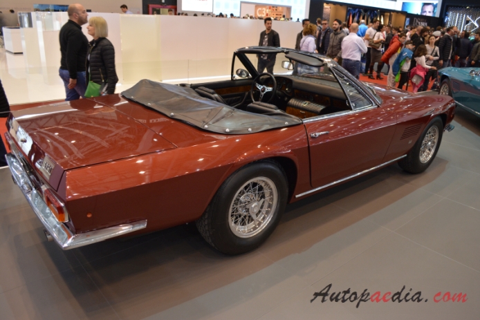 Monteverdi High Speed 375 1967-1976 (1971 375 C cabriolet 2d), right rear view