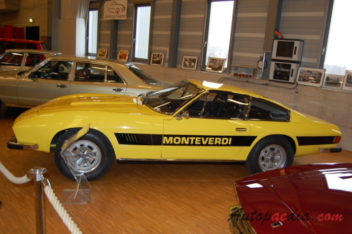 Monteverdi High Speed 375 1967-1976 (1972-1976 Monteverdi Berlinetta 375 S Coupé 2d), left side view