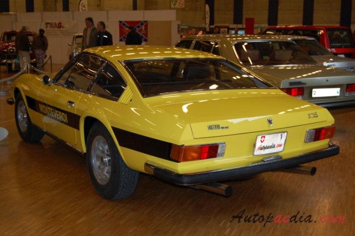 Monteverdi High Speed 375 1967-1976 (1972-1976 Monteverdi Berlinetta 375 S Coupé 2d), lewy tył