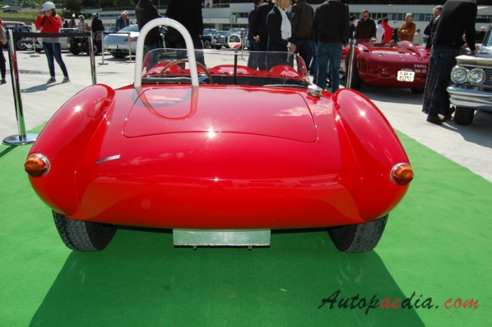 Monteverdi MBM SP 100 O.S.C.A. 1960 (roadster 2d), rear view