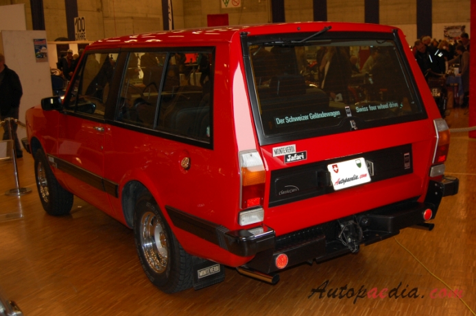 Monteverdi Safari 1976-1982 (1981 5.7L SUV 3d), lewy tył