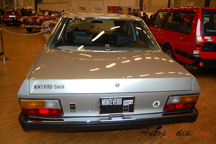 Monteverdi Sierra 1977-1982 (1978 sedan 4d), rear view