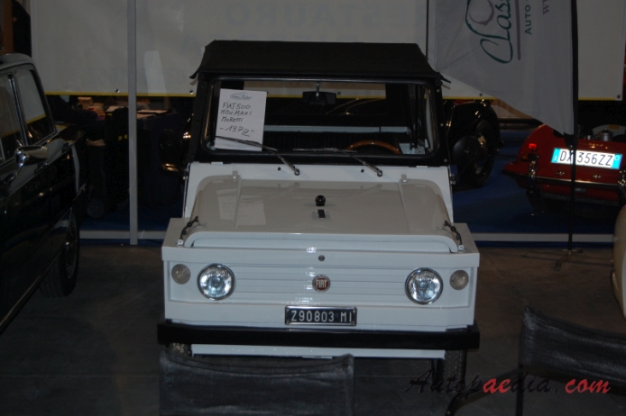 Moretti Minimaxi 1971-19xx (1972 Fiat 500), front view