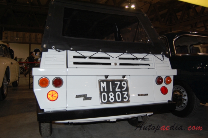 Moretti Minimaxi 1971-19xx (1972 Fiat 500), rear view