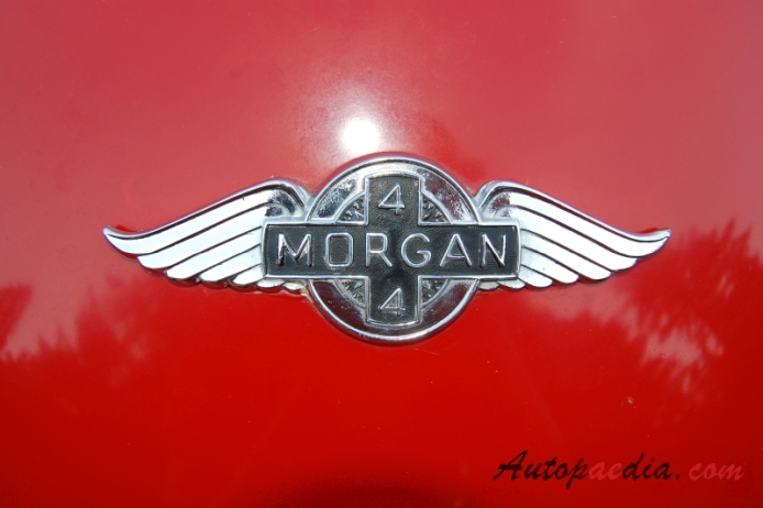 Morgan Plus 4 1950-present, emblemat przód 