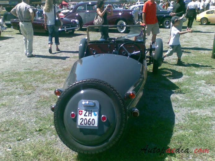 Morgan F-Series 1932-1952 (F2), rear view