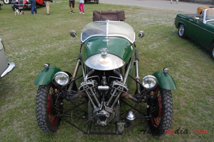 Morgan V-twin three wheelers 1911-1939 (1927-1939 SS Super Sports), front view